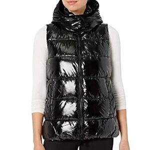 NWOT: CK PERFORMANCE SHINY ASPEN PUFFER VEST - S